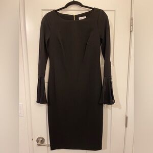 NWT Calvin Klein Long Sleeve Dress